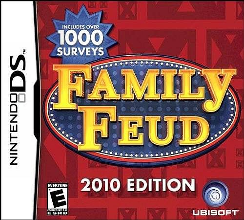 Family Feud: 2010 Edition box art for Nintendo DS