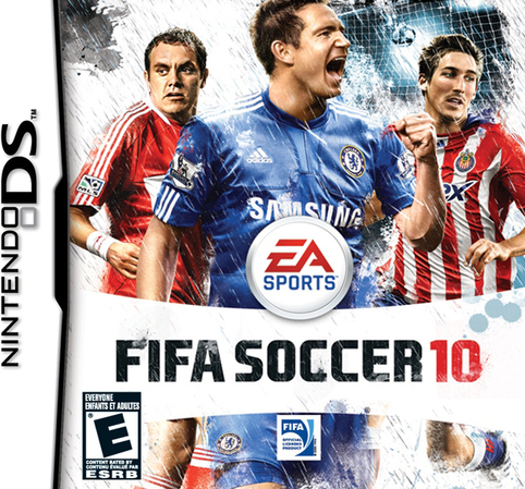 FIFA Soccer 10 box art for Nintendo DS
