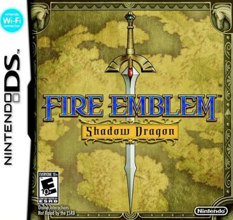 Fire Emblem: Shadow Dragon box art for Nintendo DS