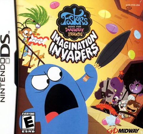 Foster's Home For Imaginary Friends Imagination Invaders box art for Nintendo DS