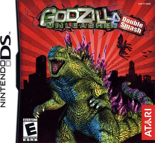 Godzilla Unleashed box art for Nintendo DS