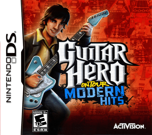 Guitar Hero On Tour: Modern Hits [Guitar Bundle] box art for Nintendo DS