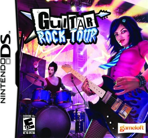 Guitar Rock Tour box art for Nintendo DS