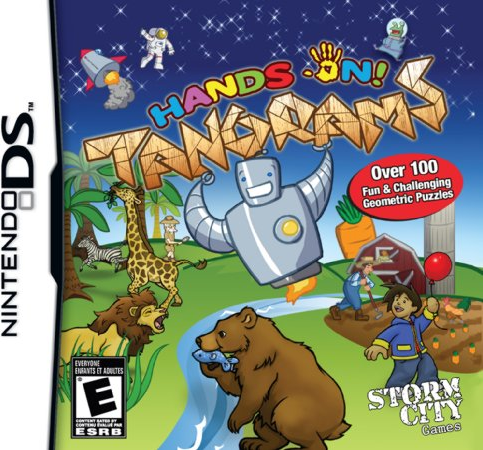 Hands On! Tangrams box art for Nintendo DS