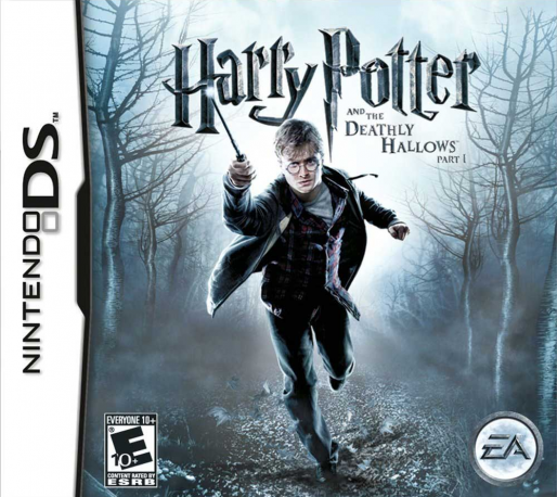 Harry Potter and the Deathly Hallows: Part 1 box art for Nintendo DS