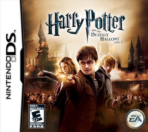 Harry Potter and the Deathly Hallows: Part 2 box art for Nintendo DS