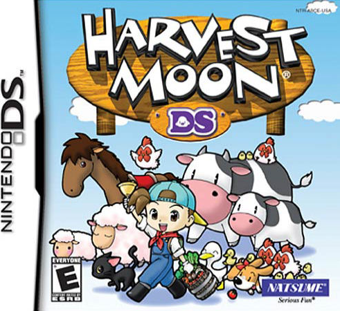 Harvest Moon box art for Nintendo DS