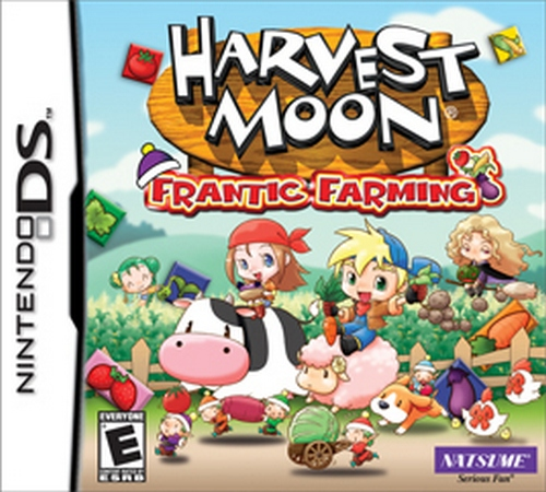 Harvest Moon: Frantic Farming box art for Nintendo DS