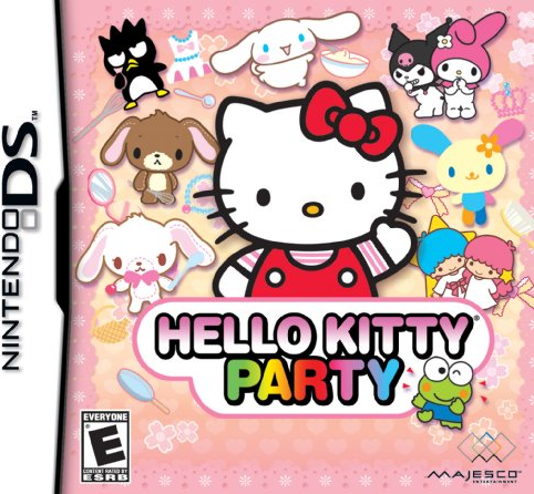 Hello Kitty Party box art for Nintendo DS