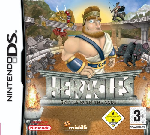 Heracles: Battle with the Gods box art for Nintendo DS