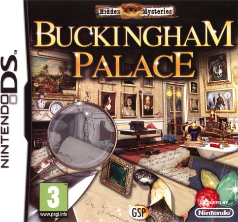 Hidden Mysteries: Buckingham Palace box art for Nintendo DS
