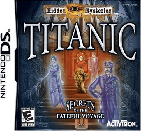 Hidden Mysteries Titanic Secrets Of The Fateful Voyage box art for Nintendo DS