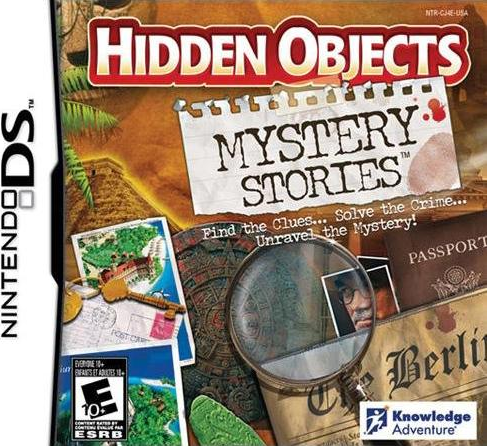 Hidden Objects: Mystery Stories box art for Nintendo DS