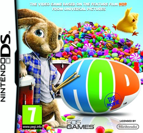 Hop: The Movie box art for Nintendo DS