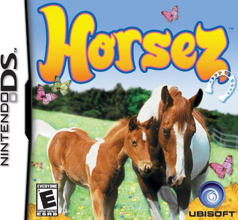 Horsez box art for Nintendo DS