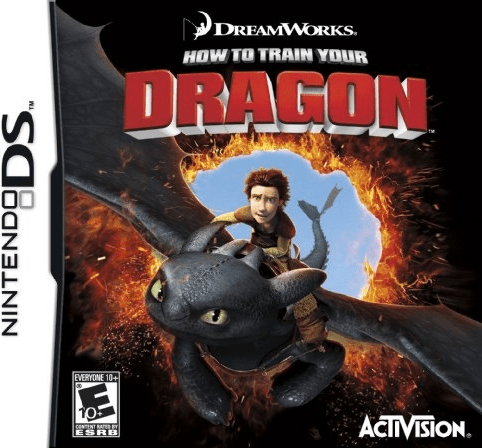 How To Train Your Dragon box art for Nintendo DS