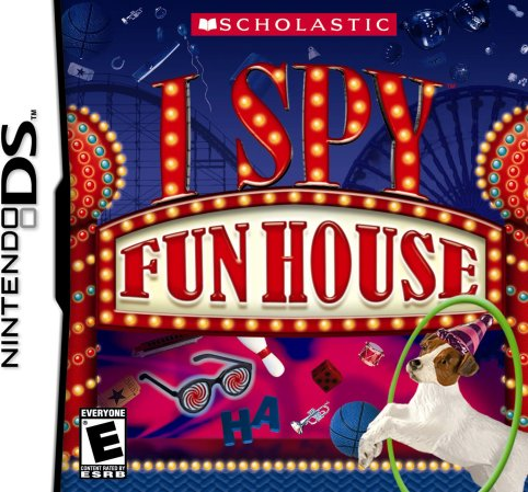I Spy Funhouse box art for Nintendo DS