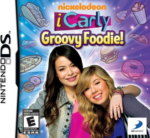 ICarly: Groovy Foodie box art for Nintendo DS