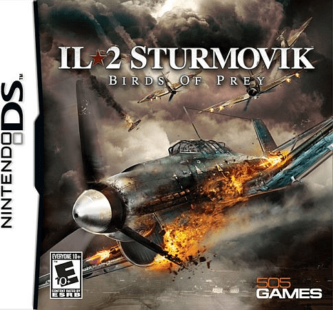 IL-2 Sturmovik: Birds of Prey box art for Nintendo DS