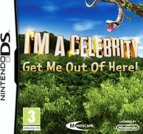 I'm A Celebrity: Get Me Out of Here box art for Nintendo DS