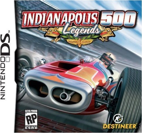 Indianapolis 500 Legends box art for Nintendo DS