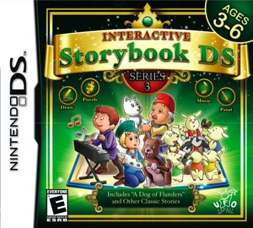 Interactive Storybook DS Series 3 box art for Nintendo DS