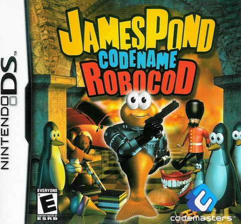James Pond Codename Robocod box art for Nintendo DS