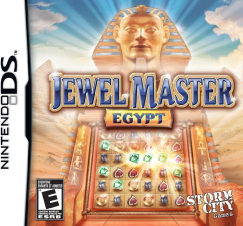Jewel Master Egypt box art for Nintendo DS
