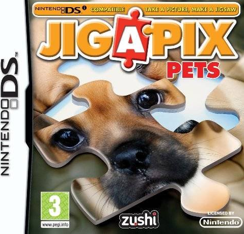 Jigapix: Pets box art for Nintendo DS