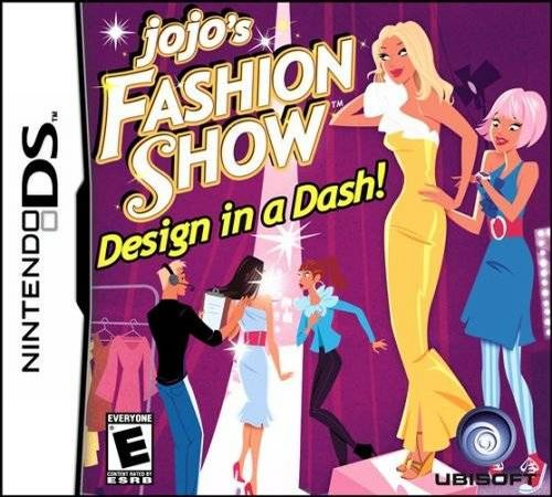 JoJo's Fashion Show box art for Nintendo DS