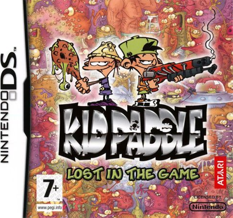 Kid Paddle Lost In The Game box art for Nintendo DS
