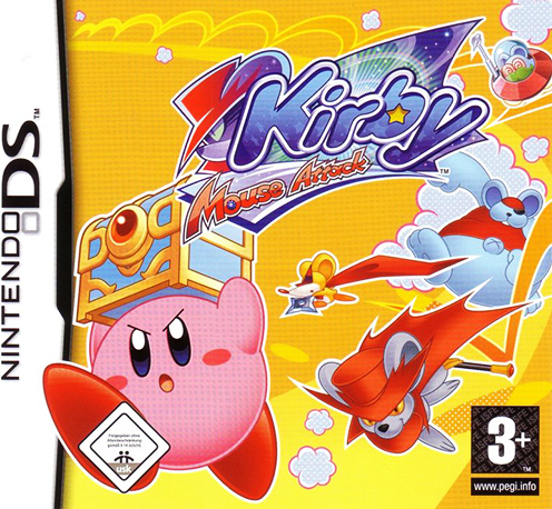 Kirby Mouse Attack box art for Nintendo DS