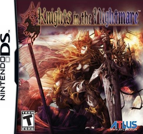 Knights in the Nightmare box art for Nintendo DS