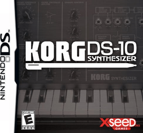 KORG DS-10 Synthesizer box art for Nintendo DS