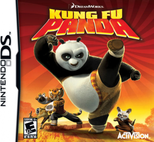 Kung Fu Panda box art for Nintendo DS