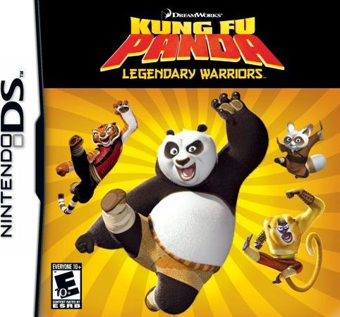Kung Fu Panda: Legendary Warriors box art for Nintendo DS