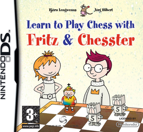 Learn to Play Chess with Fritz and Chesster box art for Nintendo DS