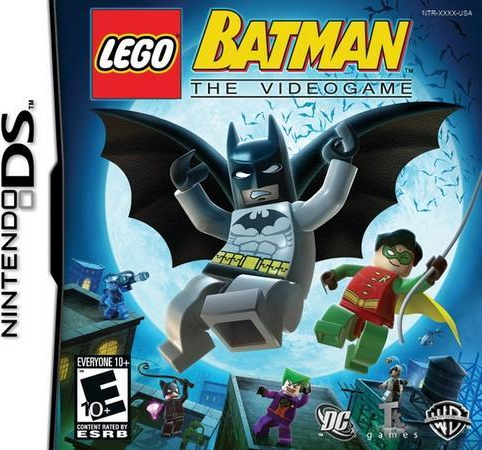 LEGO Batman The Videogame box art for Nintendo DS