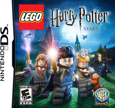 LEGO Harry Potter: Years 1-4 box art for Nintendo DS