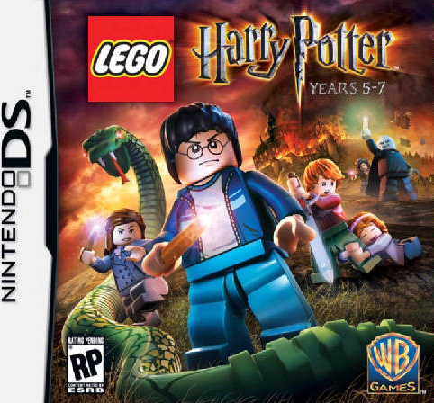 LEGO Harry Potter Years 5-7 box art for Nintendo DS