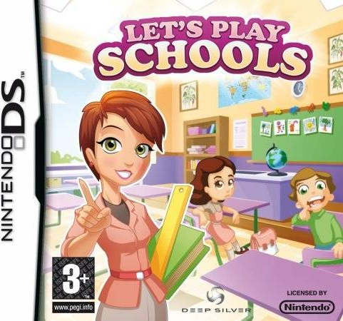 Let's Play Schools box art for Nintendo DS