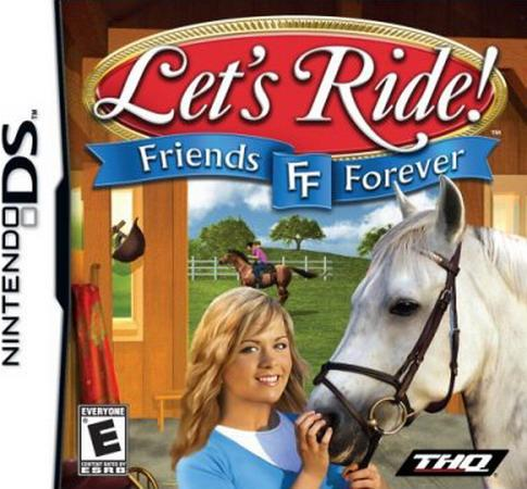 Let's Ride Friends Forever box art for Nintendo DS