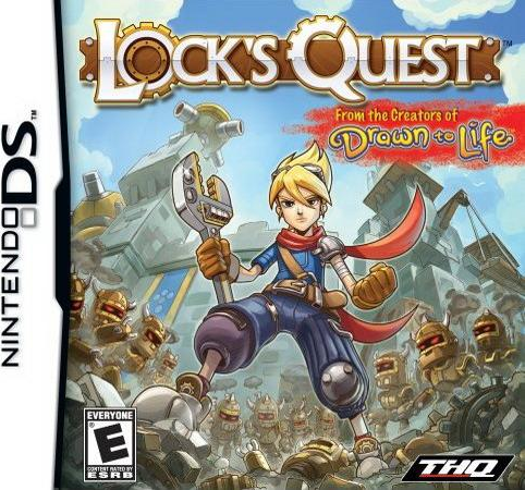 Lock's Quest box art for Nintendo DS