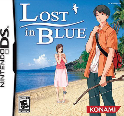 Lost in Blue box art for Nintendo DS