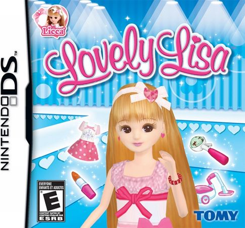 Lovely Lisa box art for Nintendo DS