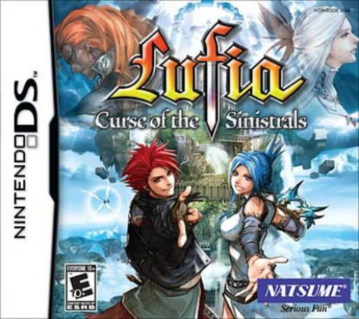 Lufia: Curse of the Sinistrals box art for Nintendo DS