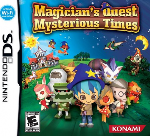 Magician's Quest: Mysterious Times box art for Nintendo DS