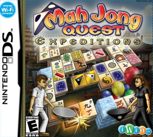 Mahjong Quest: Expeditions box art for Nintendo DS