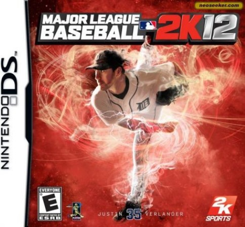 Major League Baseball 2K12 box art for Nintendo DS