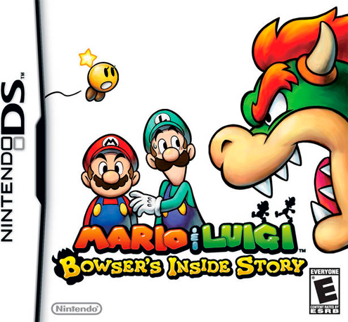 Mario & Luigi: Bowser's Inside Story [Not for Resale] box art for Nintendo DS